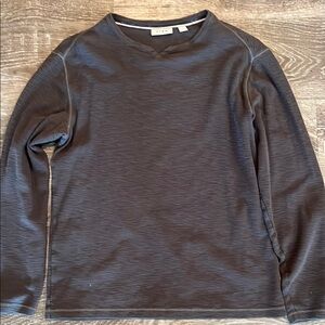 Men's Gray Rowm Long Sleeve Tee
